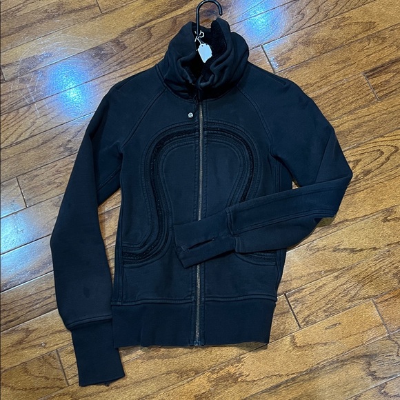 lululemon athletica Jackets & Blazers - 65. Scuba: Full Zip W/ Flaws BLACK
